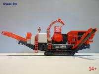 2510/0 Масштабная модель мобильной дробильной установки Sandvik UJ440i  в масштабе 1:50