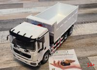 46261 Масштабная модель Shacman Shaanxi X3000 самосвал белый в масштабе 1:24