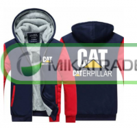 3786 Толстовка  Cat красная/мех иск размер S,L,XL,XXL,XXXL