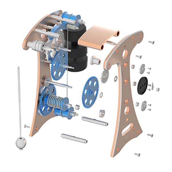 DM335 Набор для сборки маятниковые часы Галилея Galileo Pendulum Clock сувенирная продукция конструктора