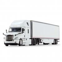 60-1054 Масштабная модель Белый Freightliner 2018 Cascadia И 53-Футовый Грузовой Прицеп С Рефрижератором Thermo King сувенирная продукция в масштабе 1 64