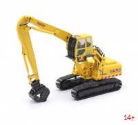 2200-01 Масштабная модель CASE CX240B MH гидравлический экскаватор с металлическими гусеницами с захватом для металлолома, HEBO в масштабе 1:50