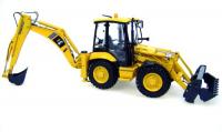 8015 Масштабная модель Komatsu Wb97s Экскаватор-погрузчик  в масштабе 1:50
