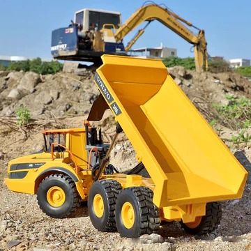 15048 Масштабная модель DOUBLE E E591 A40G РАДИОУПРАВЛЯЕМЫЙ ГРУЗОВИК-САМОСВАЛ RTR в масштабе 1:20