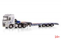 01-4405 Масштабная модель Низкорамный трал DAF XG 6X2 TWIN STEER в масштабе 1 50