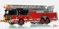 VFR110-2 Масштабная модель Chicago Fire Department 2020 E-One 100' Rear Mount - Truck 2 в масштабе 1:50