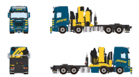 01-5405 Масштабная модель Манипулятор SCANIA R HIGHLINE CR20H 8X4 в масштабе 1 50 