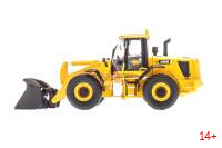 13367 Масштабная модель колёсного погрузчика JCB 456 ZX с доп. оборудованием в масштабе 1:50