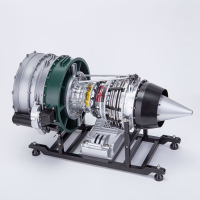 DM119 Набор для сборки Авиационный турбовентиляторный двигатель Turbofan Engine сувенирная продукция конструктора