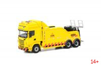 04-1085 Масштабная модель Седельный тягач SCANIA R(6) TOPLINE FALKOM 3 в масштабе 1 50