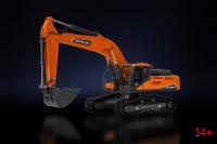 16-1027 Масштабная модель Экскаватор Develon DX380LC в масштабе 1 50