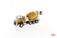 85632 Масштабная модель  Бетоносмеситель Cat CT660 McNeilus Bridgemaster в масштабе 1:64