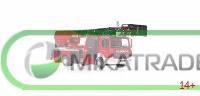 043103 Масштабная модель Пожарная машина Rosenbauer DL L32A-XS 3.0 (MB Atego) в масштабе 1:43