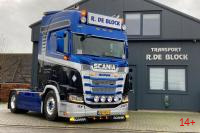 01-5525 Масштабная модель Самосвальный тягач SCANIA S HIGHLINE CS20H 4X2 в масштабе 1 50