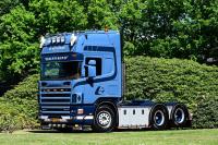 01-5204 Масштабная модель Седельный тягач SCANIA 4 SERIES TOPLINE 6X2 в масштабе 1 50