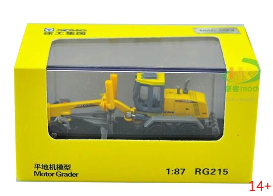 VB2A002 Масштабная модель Грейдер CMG RG215 в масштабе 1:87