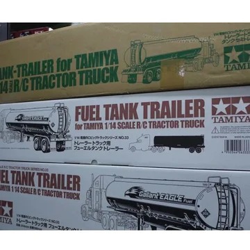 15065 Масштабная модель Топливный прицеп-цистерна GALLANT EAGL для тягача TAMIYA серии 56333 в масштабе 1:14