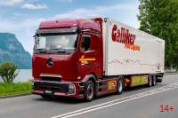 01-5320 Масштабная модель Рефрижераторный прицеп MERCEDES-BENZ EACTROS 600 - PROCABIN BIG 4X2 в масштабе 1 50