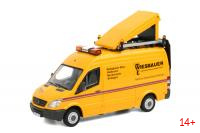 01-1169 Масштабная модель Фургон WIESBAUER; MERCEDES SPRINTER BF 3 4X2 1:50