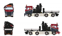 01-4857 Масштабная модель Манипулятор VOLVO FH5 SLEEPER CAB 8X2 в масштабе 1 50