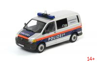 02-1494 Масштабная модель полиция Австрии VW TRANSPORTER SCHWERVERKEHRS KONTROLLE 1:50