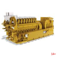 85287C Масштабная модель газогенератор Cat CG260-16  в масштабе 1:25