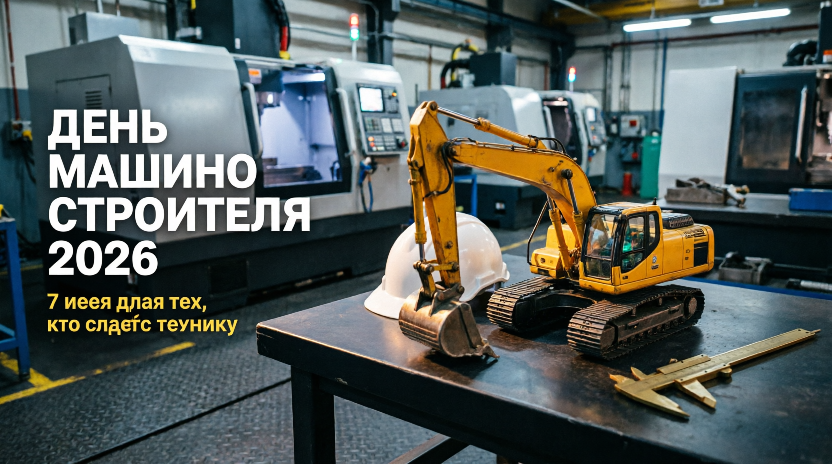 Подарки ко Дню машиностроителя: 7 идей для тех, кто создаёт технику Подарки ко Дню машиностроителя: 7 идей для тех, кто создаёт технику