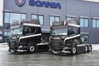 01-5358 Масштабная модель Седельный тягач SCANIA R HIGHLINE CR20H 6X2 TAG в масштабе 1 50