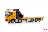 01-4581 Масштабная модель Манипулятор VOLVO FH5 GLOBETROTTER 8X2  в масштабе 1 50