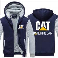 3787 Толстовка  Cat темно синяя/мех иск размер L,XL,XXL,XXXL