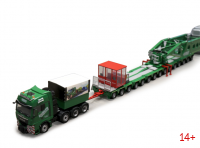 SET10020 Масштабная модель Низкорамный трал SCHEUERLE STB 320 в масштабе 1 50