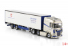 02-3601 Масштабная модель Тентованный прицеп DAF XG 6X2 в масштабе 1 50