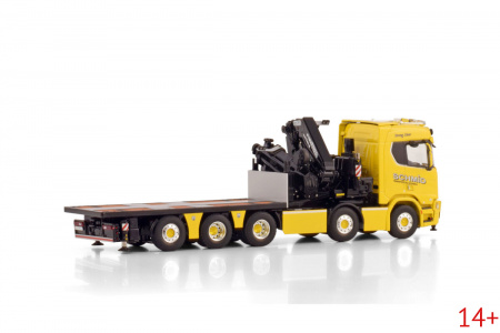02-3355 Масштабная модель Манипулятор SCANIA R NORMAL CR20N 10X4 в масштабе 1 50