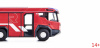 043110 Масштабная модель Пожарная машина Rosenbauer RT "R-Wing Design" в масштабе 1:43