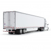 60-1762 Масштабная модель Белый Kenworth T680 И 53-Футовый Грузовой Прицеп С Юбками сувенирная продукция в масштабе 1 64