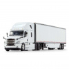 60-1054 Масштабная модель Белый Freightliner 2018 Cascadia И 53-Футовый Грузовой Прицеп С Рефрижератором Thermo King сувенирная продукция в масштабе 1 64