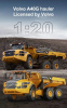 15048 Масштабная модель DOUBLE E E591 A40G РАДИОУПРАВЛЯЕМЫЙ ГРУЗОВИК-САМОСВАЛ RTR в масштабе 1:20