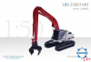 2200/02 Масштабная модель Link Belt LBX 250X3 MH гидравлический экскаватор с металлическими гусеницами с захватом для металлолома в масштабе 1:50