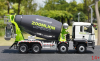 407021 Масштабная модель бетоносмеситель 8*4 Zoomlion Shaanxi Shacman Delong X3000 в масштабе 1:38