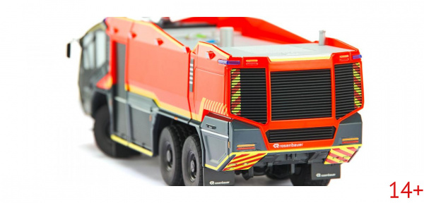 043048 Масштабная модель Пожарная машина Rosenbauer FLF Panther 6x6 в масштабе 1:43