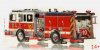 VFR061-10 Масштабная модель D.C. Fire & EMS Seagrave Capitol Pumper - Engine 10 в масштабе 1:50