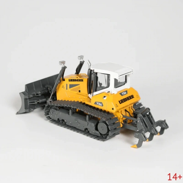 101010000 Масштабная модель Бульдозер Liebherr PR736 G8 в масштабе 1 50