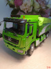 40736 Масштабная модель SHACMAN Shaanxi X3000 самосвал зеленый с тентом 1:24