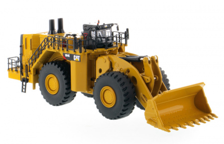 85535 Масштабная модель Cat 994K колесный погрузчик на блестящей подставке в масштабе 1:125