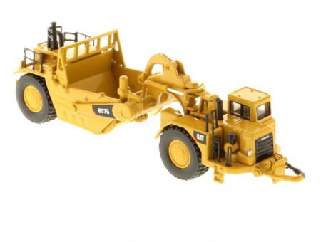 85542 Масштабная модель скрепер Cat 657G в масштабе 1:125