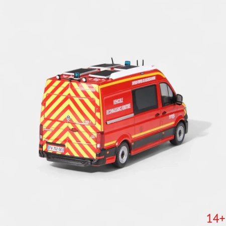 ODEON143-2  Масштабная модель Volkswagen Crafter L2H2 в масштабе 1 43