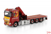 01-3784 Масштабная модель Манипулятор DAF XF SPACE CAB MY2017 8X2 в масштабе 1 50