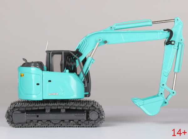 2220-02 Масштабная модель Гусеничный экскаватор Kobelco SK135SRLC-7 в масштабе 1 50