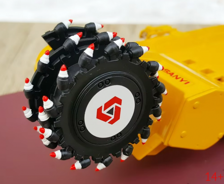 40436 Масштабная модель угольной машины SANYI 730C в масштабе 1:22