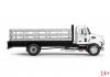 83266-0 Масштабная модель Грузовик с решетчатым кузовом MACK MD в масштабе 1 50